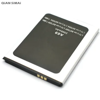 QiAN SiMAi+Takip Kodu ping yüksek kalite Micromax A69 2500mAh Cep Telefonu Yedek Pil 1 adet