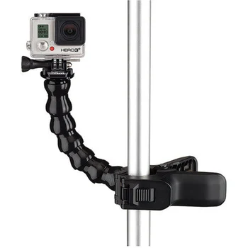 Sjcam3000 Kahraman için fotoğraf ve video klip ile yeni varış Aksiyon Kamera Aksesuarları Esnek Kelepçe Montaj ve Ayarlanabilir Boyun 3 / 3+/4 xiaoyi