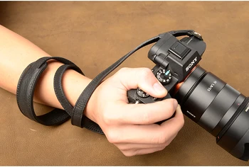 Canon İçin AYdgcam Marka el Yapımı Hakiki Deri Kamera Kayışı Kamera Omuz Askı Kayışı Nikon Sony FUJİ Fujifilm, Leica Pentax