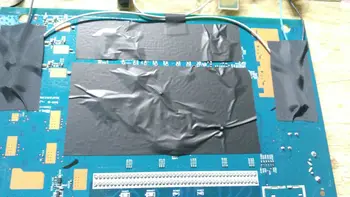 Sentetik grafit soğutma film yapıştırın 100 mm*200 mm*10 mm yüksek ısı iletkenliği soğutucu düz CPU telefon LED Bellek Yönlendirici