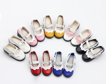 Ücretsiz Kargo Bebek Aksesuarları Sharon Bebek İçin Güzel Ayakkabı 7,5 cm 1/3 BJD Bebek Deri Ayakkabı Mini