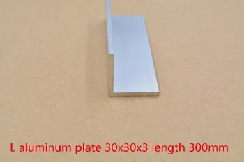 30mmx30mm alüminyum levha uzunluğu 300mm L alüminyum profil açılı alüminyum 3 mm kalınlığında 1 adet