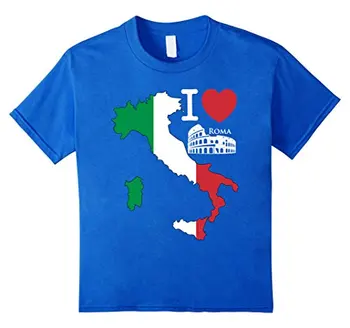 İtalya Tişört - İtalyan Roma Hatıra T-Shirt Unisex Daha fazla Boyut ve Renkleri Genç Erkekler için Gömlek Düşük Fiyat Üst Tee CottonT