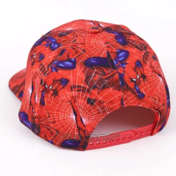 Örümcek Adam Beyzbol Şapkası Erkekler Kadınları Rahat Kapaklar Moda Ayarlanabilir Pamuk Snapback Şapka Hip Hop Caps