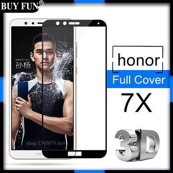 Huawei honor İçin 7 x ekran koruyucu örtüsü onur 7x cam koruyucu film kılıfı huylu Huawei honor 7x cam için