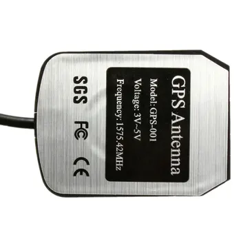 Yeni 3meter Araba OTO 3M İçin Etkin Uzaktan Anten Anten Adaptör 1575.42 MHz SMA konnektör GPS