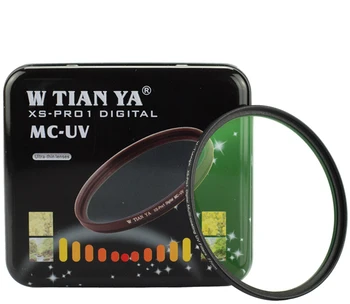 46mm DSLR SLR MC UV Ultraviyole Lens İçin Koruyucu UV Filtre WTİANYA kaplama TİANYA İNCE X-pro1 46mm 16layers Çok