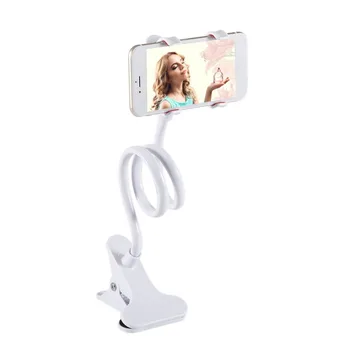 İPhone 4 için uzun Kol Cep Telefonu tutucu 360 derece Dönen Esnek Telefonu Tutucusu Tembel Yatağı Tablet Araç Tutucu Selfie Montaj Braketi