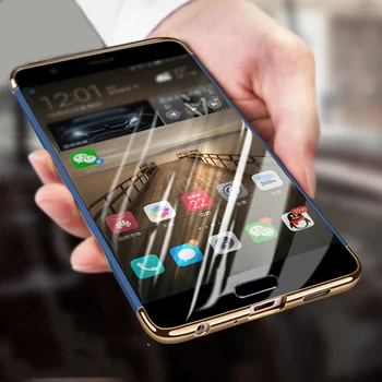 Huawei Honor V10 Durumda Cep Telefonu Altın Sert Geri Huawei V 10 5.99 inç Orijinal Sökülebilir Koruyucu Çanta İçin Bu Kapağı kaplama