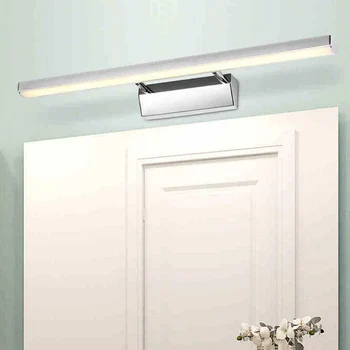Yeni sürüm, 400 mm 7w ayna ışık su geçirmez duş odası duvar lambası yatak odası vanity led ışıklar