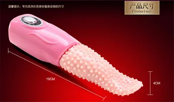 Kadın seks ürünleri için su geçirmez silikon dil vibratör Kadın mastürbasyon Oral seks Masaj klitoris Seks Oyuncakları ST83