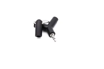 Sektörün Yeni 3.5 mm Çift Jack Adaptörü Samsumg için iPhone MP3 Çalar Kulaklık Splitter Adaptör Yüksek Kalite için Kulaklık için