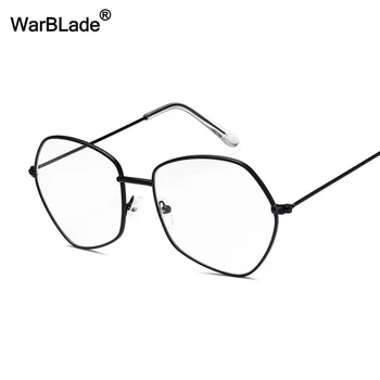 Moda Siyah Çerçeve Kadın Erkek Kare ışık Optik şeffaf Açık Gözlük Gözlük Gözlük Gözlük Gözlük Nerd WarBLade