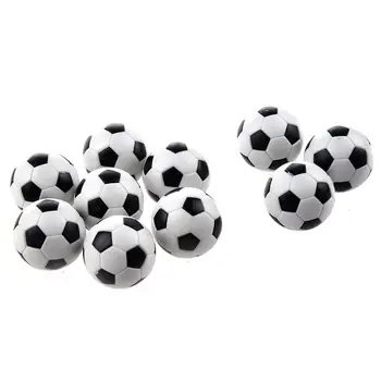 Mini Masa Plastik Top Spor Futbol Topu Futbol Topu Yerine Mini Plastik Siyah Beyaz Futbol Topu Ve
