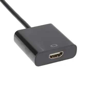 Dişi Kablo Adaptörü HDMI siyah DisplayPort DP Erkek Projektör HP/Dell Laptop için 1080P Port Dönüştürücü Destek Ekran