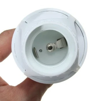 Akıllı 110 V-240 V E İndüksiyon PIR Hareket Sensörü E27 ışık Kontrolü İle Ampul Soketi Adaptörü, Anahtar, lamba Tabanı Tutucu Kızılötesi LED