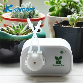 Çiçek için Bluetooth bağlantısı üzerinden cihaz otomatik sulama Kamoer bitki veya etli DİY Otomatik Mikro Damla Sulama Sistemi