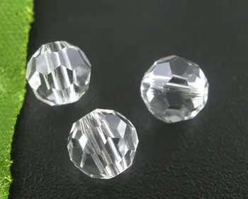 8SEASONS 100 Net Oluşturulan Kristal Kuvars(B03836)5000 3mm Yönlü Yuvarlak Boncuk