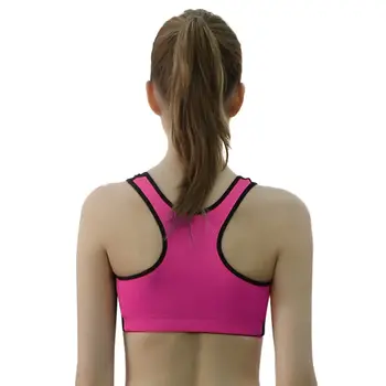 Çalışan kadınlar Spor Sutyen Üst Beden Egzersiz Tel Ücretsiz Ön Fermuar Fitness Spor Tişört Yoga Fitness Shakeproof iç Çamaşırı Sütyen