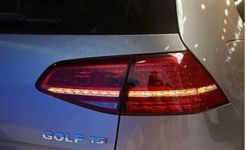 Golf7 lambayı,2016~; Ücretsiz gemi!LED,4 adet/set,Golf7 arka ışık,Golf7 sis farı;Touareg,Polo,Golf 7