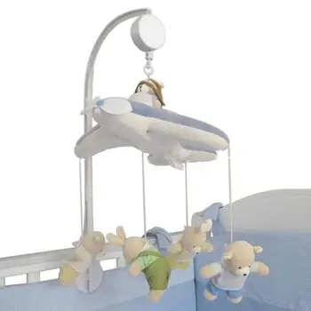 360 Derece Döndürme Kolu Dirseği Bebek Beşiği Yatağı Çan Oyuncak Tutucu Asılı Çıngıraklar Oyuncaklar Askı DİY Asılı 72cm Bebek Yatak Seti