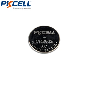 75Pcs*PKCELL 3V Lityum Pil CR2032, CR 2032, DL2032 BR2032 Düğme Pil
