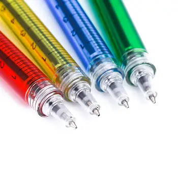 TOMTOSH Enjeksiyon Tipi tükenmez Kalem 1 / Doktor Hemşire Hediye Sıvı Kalem Rengini Rastgele İletim Ayarlayın