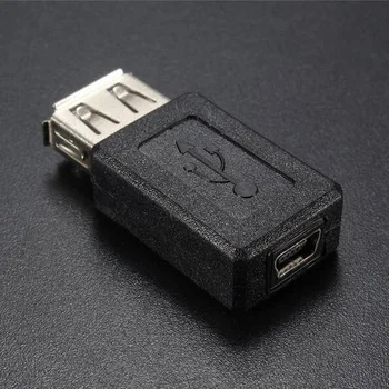 Mini USB 5pin B Dişi Çevirici Konnektör Şarj Cihazı Veri Aktarımı için Yüksek Hızlı USB 2.0 Type A Dişi Şarj Adaptörü sync