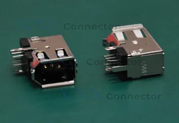 (10 adet/lot) AMP IEEE1394 Dişi Konnektör Priz, Genellikle Endüstriyel CCD kamera ve DV kullanılan