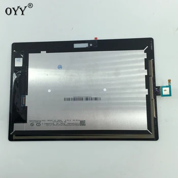 LCD-X30F x30 Siyah Beyaz 2 A10 Lenovo Tab-30 YT3-X30 X30F TB2 Panel Ekran Dokunmatik Ekran Dokunmatik Cam Ekran Montaj