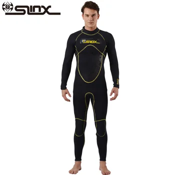 Islak takım Elbise Mayo Mayo Mayo Sörf Erkekler, Tüm Vücut için Slinx 3mm Dalış Dalış elbisesi Uzun Kollu Neopren Yüzme