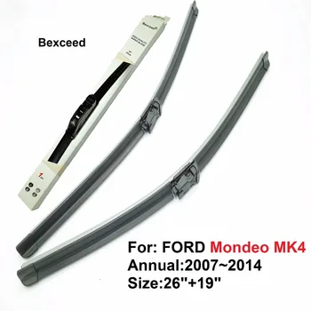 Yüksek kalite 26 FORD Mondeo MK4 İçin araba lastik silecek bıçaklar