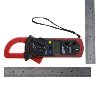 1 Adet Dijital El Kelepçe olabilmesi ST-201 Gerçek RMS LCD Multifuction Ohm DC AC Voltmetre, AC Ampermetre Veri Tester