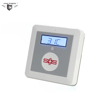 Ev Alarm SOS İOS Android UYGULAMASI Kablosuz GSM Güvenlik Alarm Sistemi, Sıcaklık İzleme Paneli K3C Kapı Sensörü SMS Çağrı