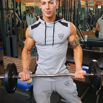 Erkek Spor giyim Egzersiz Kazak GİGANTE Erkek Kapşonlu spor Salonları spor Salonları Fitness Vücut geliştirme Sweatshirt Crossfit Ceket Giyim Kapşonlu