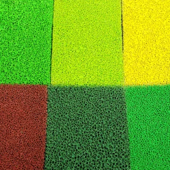 Açık Peyzaj DİY çalı çırpı peyzaj Grassmat Yapı Malzemesi Model 10mm*100 300*Çim Sünger Simülasyon Çalı