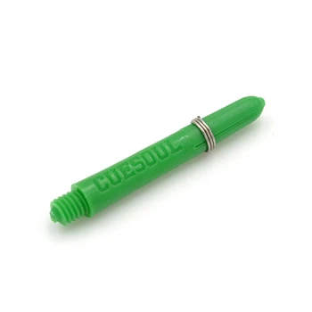 CUESOUL 35/silindir Naylon Dart Profesyonel Dart Dart Plastik Aksesuarlar İçin 2BA Dart Şaft Milleri Yeşil