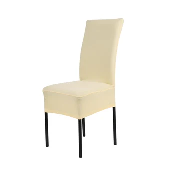 Düğün Partisi için yeni Seatcover Moda çok Renkli İsteğe bağlı Yumuşak Sözleşmeli Hotel Eve Elastik Sandalye Örtüsü