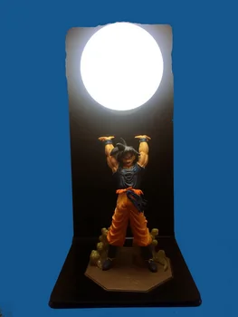 Masa Lambası Gece Işıkları Yaratıcı dragon Ball son Goku Gücü Odası Dekoratif hediyelere aydınlatma Çocukları bombalar LED