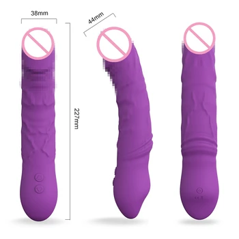 Yapay penis Kadın Etrafında 360' Dönüş için SHD-020 Pembe/ Mor/ Deri Rengi Büyük Dildo Vibratör Gerçekçi