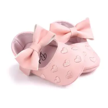 2017 Bebe PU Deri Erkek Bebek Kız Bebek Mokasen Ayakkabı Moccs Saçak Yumuşak lastik Tabanlı Olmayan Yay-Yeni Ayakkabı Beşik Ayakkabı kayma
