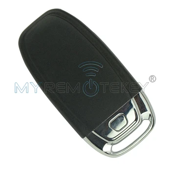 Akıllı uzaktan anahtar kılıfı pil tutucu ve anahtar Audi A6 Q5 A4 A3 A1 remtekey anahtar shell 3 düğme araba anahtarı bıçak vardır