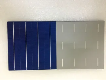 Diy Masası Kristalli için 6x6 Energia Solar Doğrudan 2017 Promosyon 100pcs Yüksek Verimlilik 4.4 w Poli Güneş Pili, ücretsiz Shiping