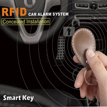 Gizli BANVİE Araba Anti-Hırsızlık İmmobilizer Motor Akıllı Atıl Elektronik Kilit Araç Starline İndüksiyon Alarm Sistemi RFID Kilit