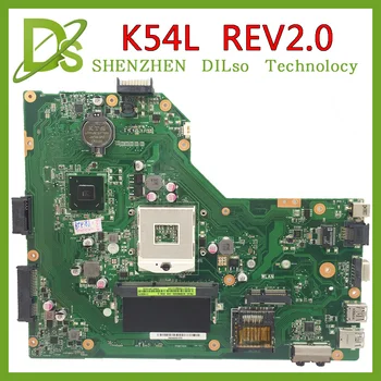 ASUS K54L X54H REV 2.0 Notebook için KEFU K54L K54L laptop Anakart PC Ana kart %100 Hızlı anakart test kargo