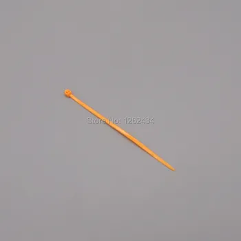 3*100 renkli kablo bağı Naylon kablo bağları turuncu