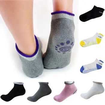 2017 yepyeni 1Pair Kadınlar Erkekler Kaymaz Pilates Masaj ayak Bileği Çorap Tutuş Moda Çoraplar