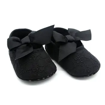 Ilmek Ayakkabı Kız Bebek Dantel Bebek Prewalker Anti-Ayakkabı Basit Bebek İlk Walkers Kayma