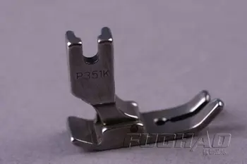 Endüstriyel Dikiş Makinası düz dikiş ayağı düzeyde ince malzeme çelik P351K çelik (A) ayak özel