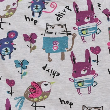 Çocuklar Kız Zevk Merhaba O Kıyafetleri Kız Bebek Giyim Setleri 2018 Bahar Graffiti Uzun Kollu Sweatershirt+Pantolon takım Elbise Yazdır